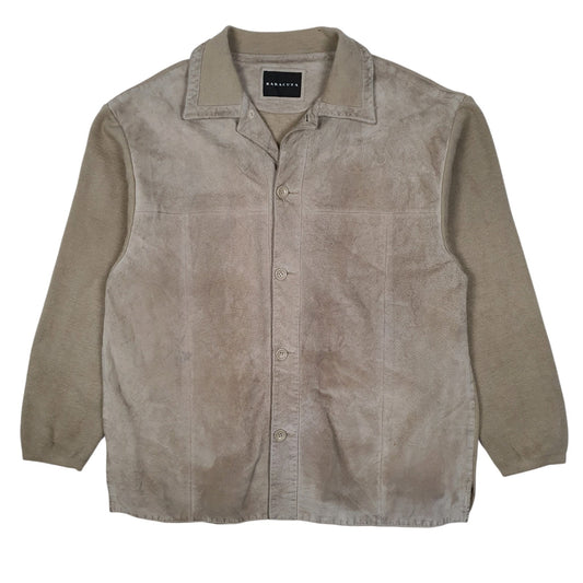 Mens Beige Baracuta Bomber  Coat