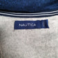 Mens Grey Nautica  Quarter Zip Jumper