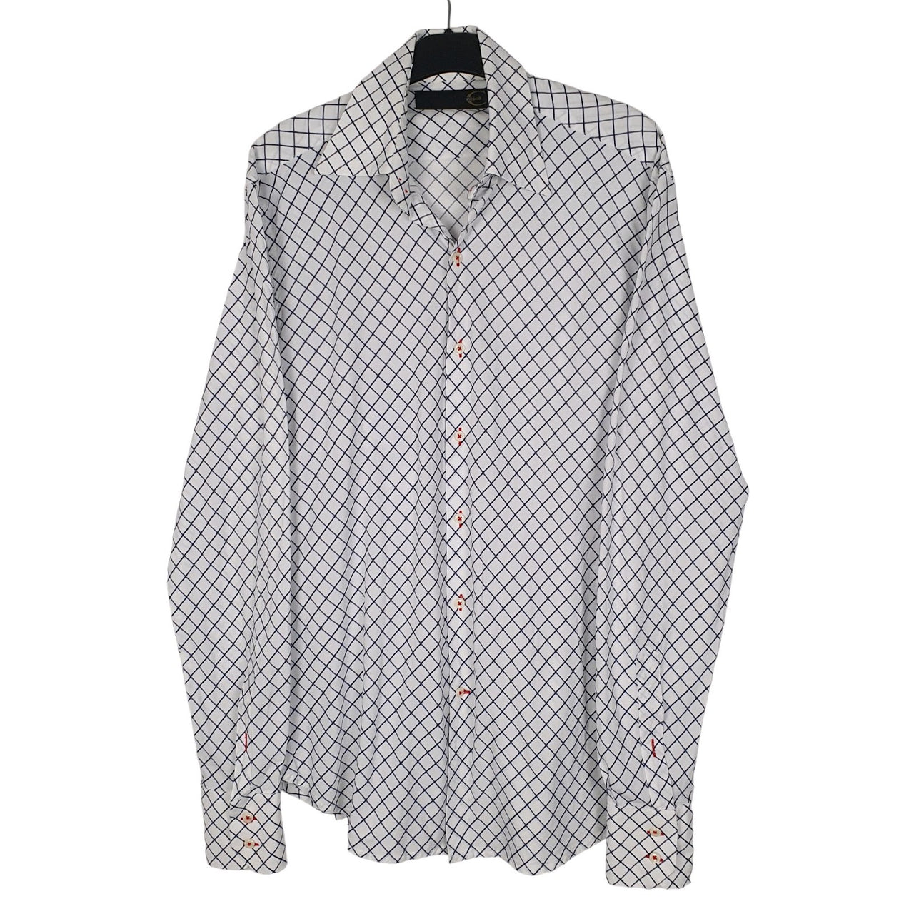 Mens White Roberto Cavalli  Long Sleeve Shirt