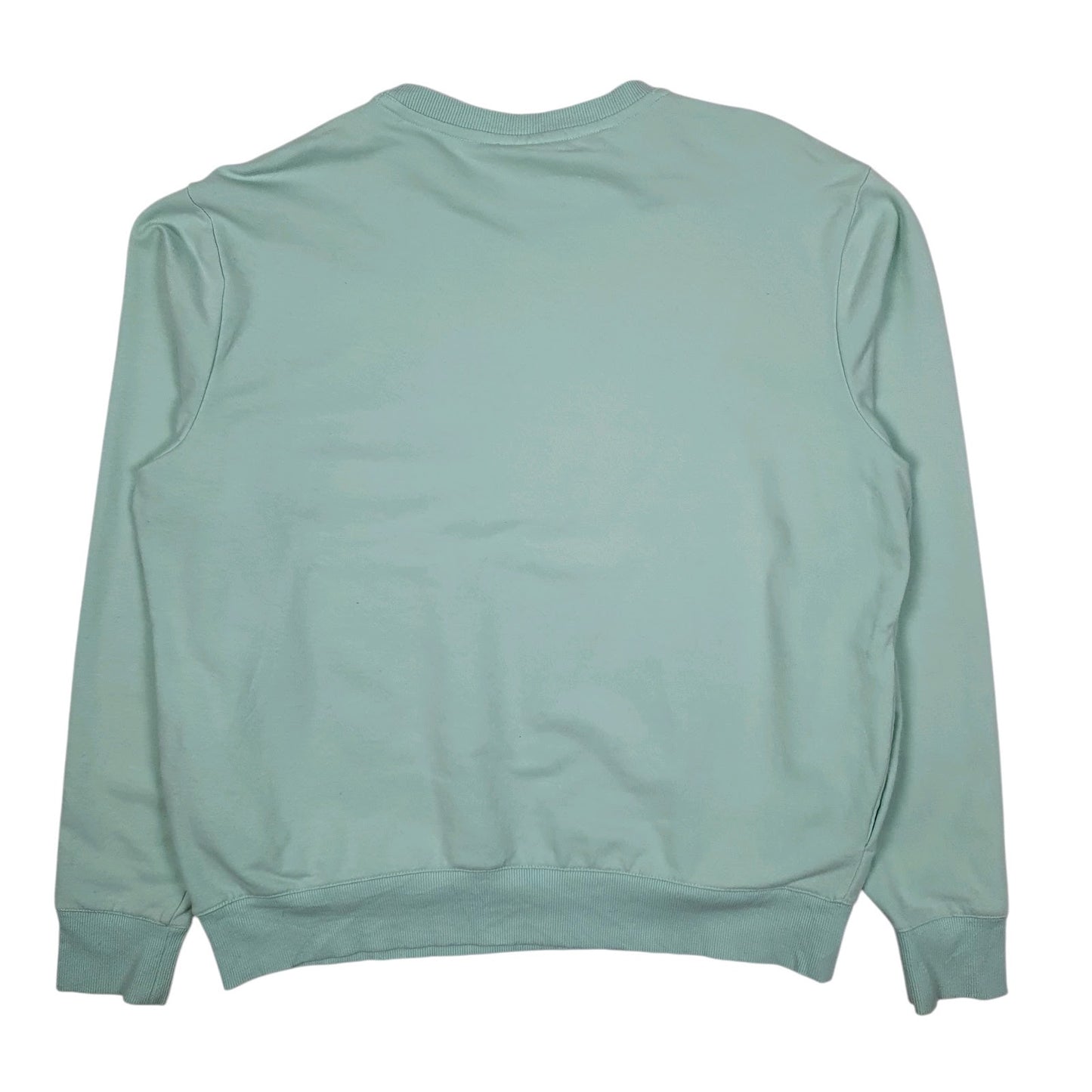 Womens Green Fila  Crewneck Jumper