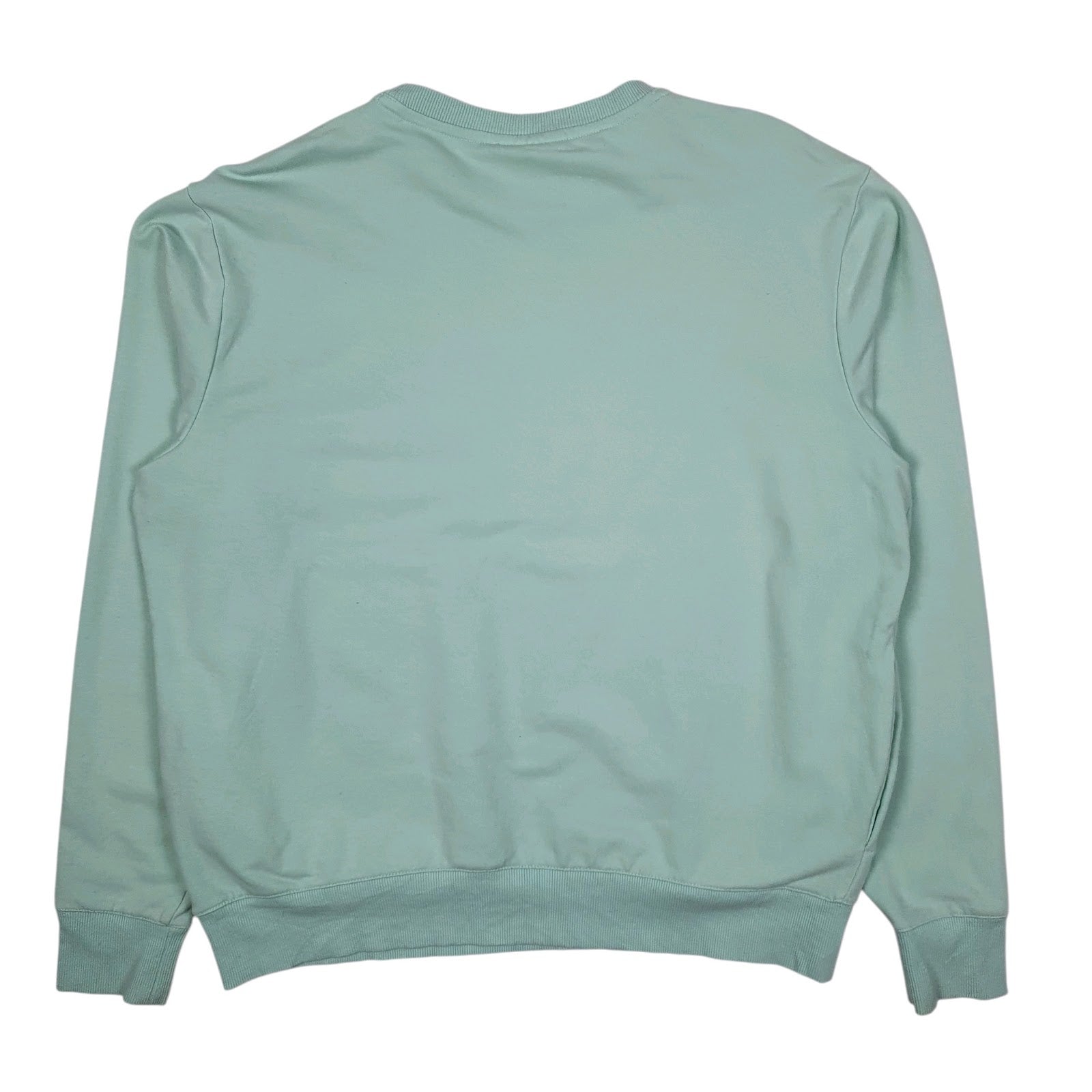 Womens Green Fila  Crewneck Jumper