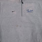 Mens Grey Nike  Quarter Zip Jumper