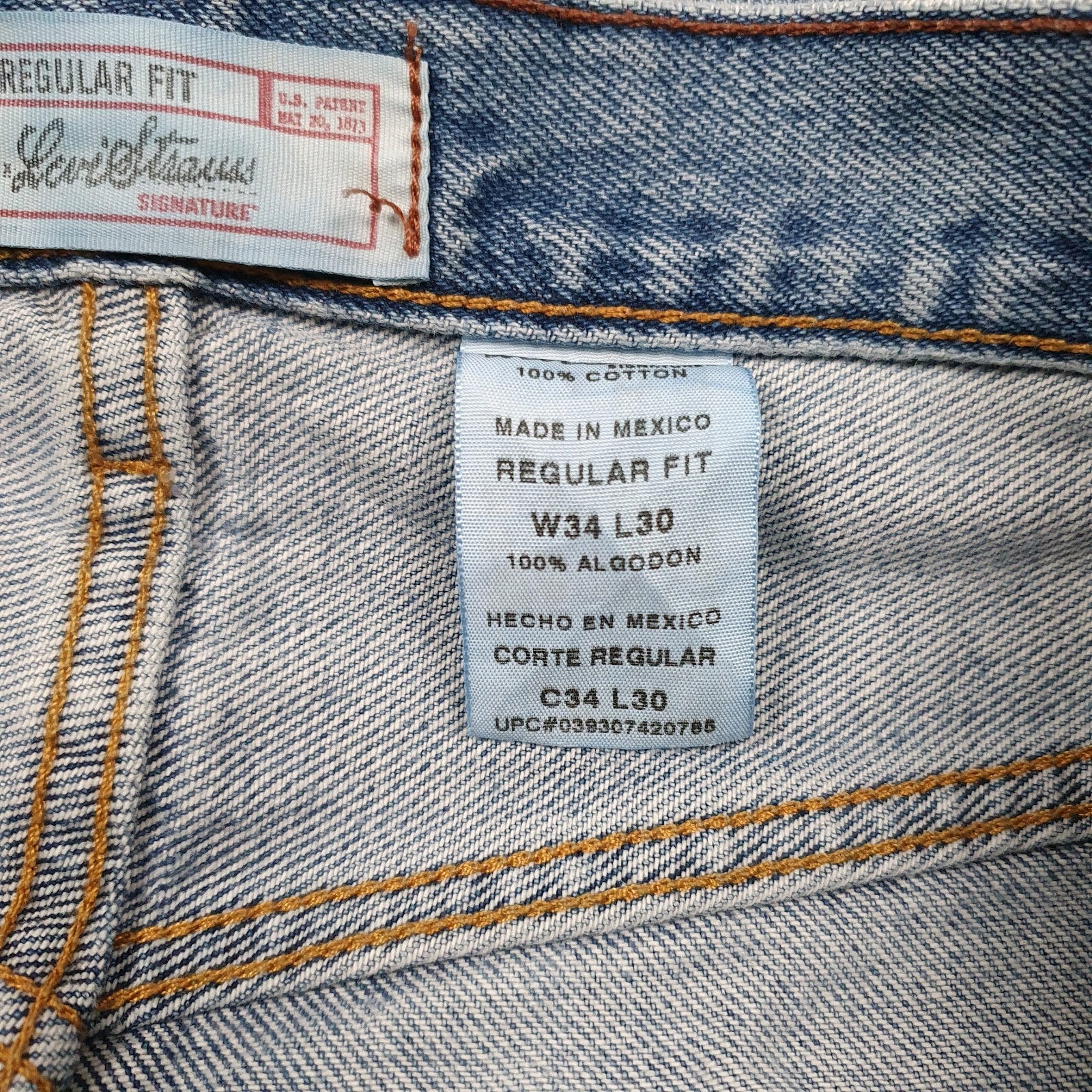 Mens Blue Levis   Jeans