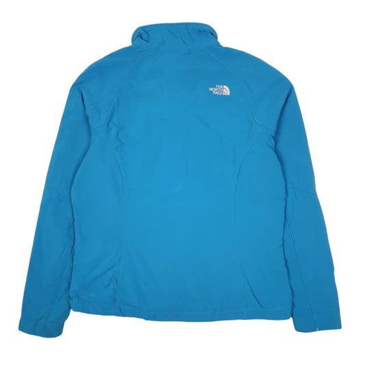 Womens Blue The North Face Windbreaker Hoodie Coat