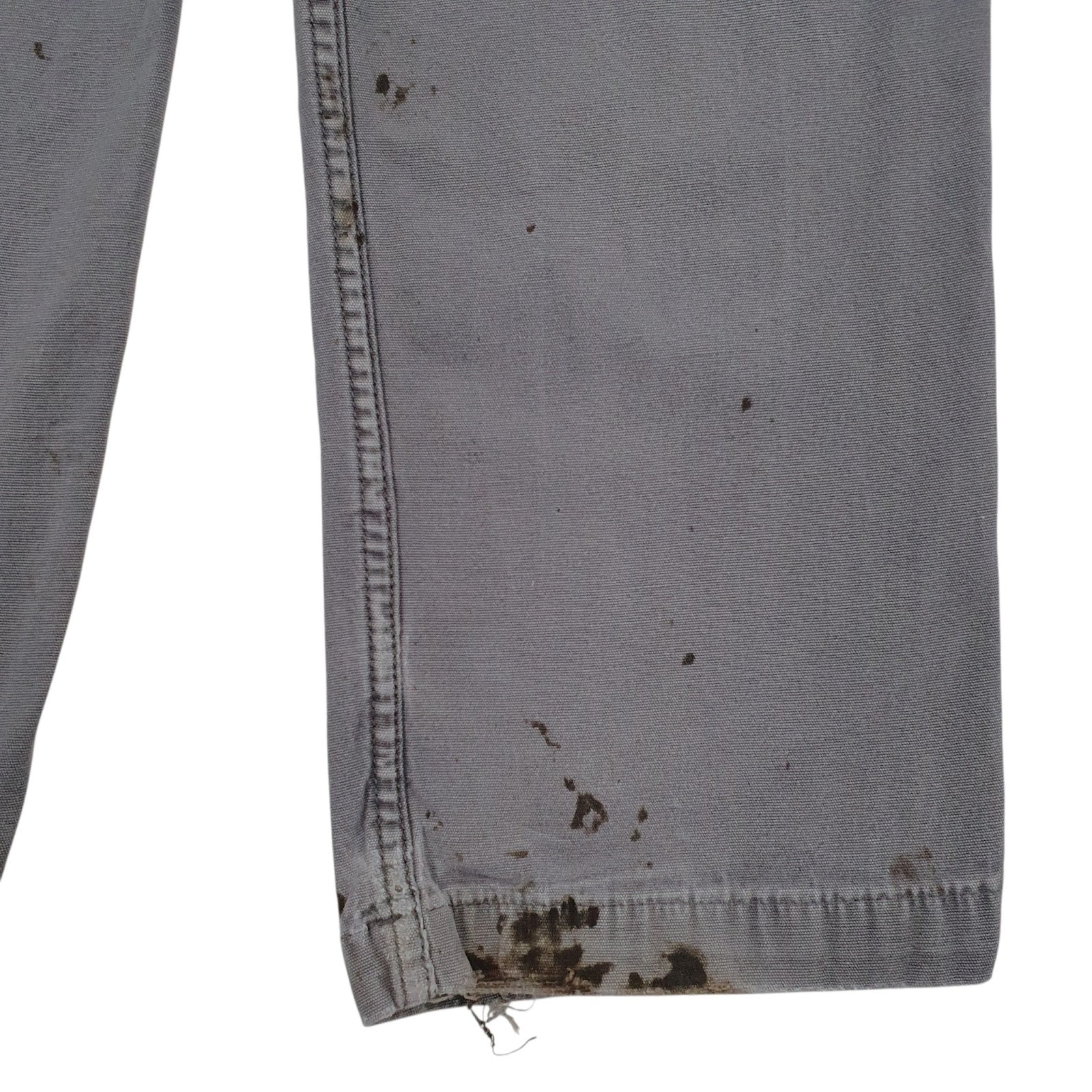 Mens Grey Carhartt Workwear  Trousers