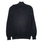Mens Black Lacoste  Quarter Zip Jumper