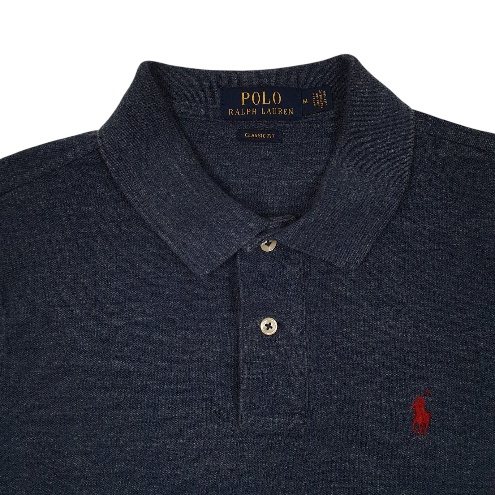 Mens Blue Polo Ralph Lauren  Hoodie Polo Shirt