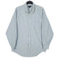 Mens Blue Lands End  Long Sleeve Shirt