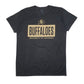 Mens Grey Rivalry Threads Colorado University Buffaloes Short Sleeve T Shirt