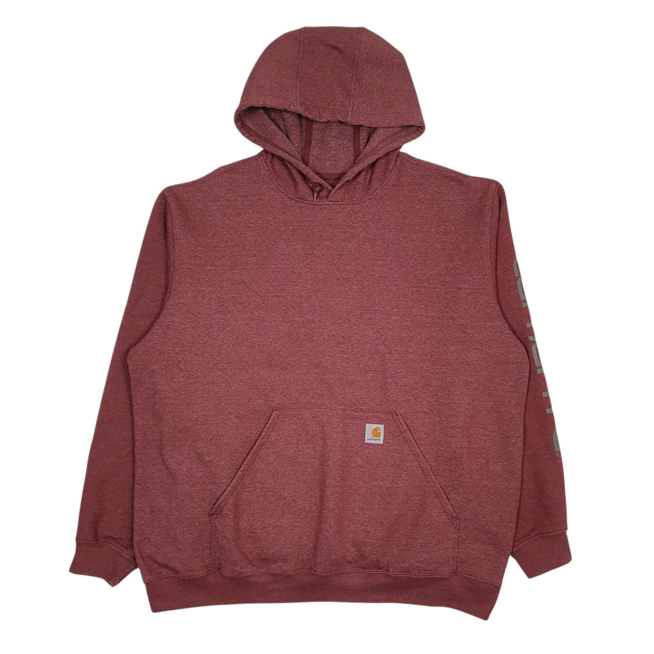 Mens Red Carhartt  Hoodie Jumper