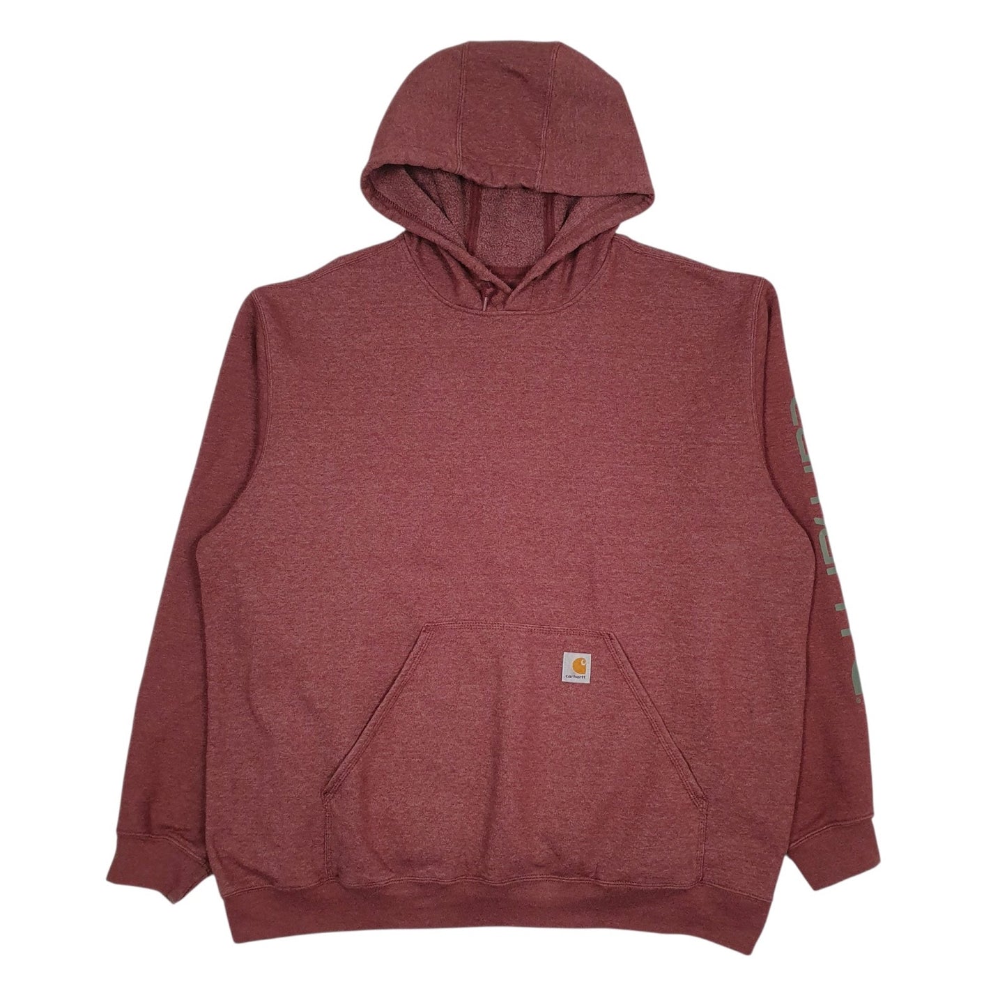 Mens Red Carhartt  Hoodie Jumper