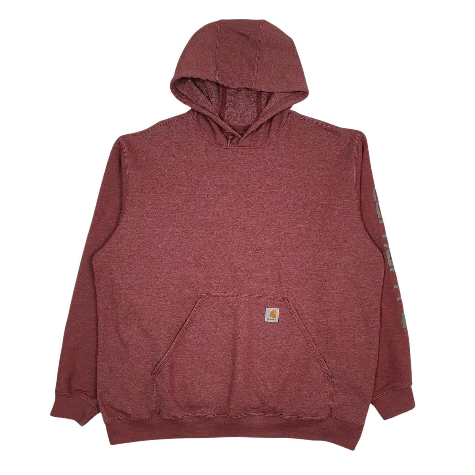 Mens Red Carhartt  Hoodie Jumper