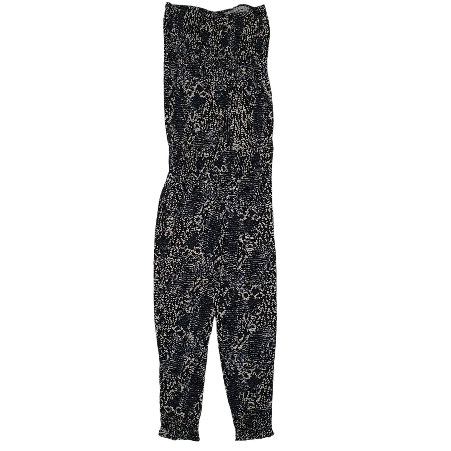 Womens Navy Buffalo Strapless  Dress