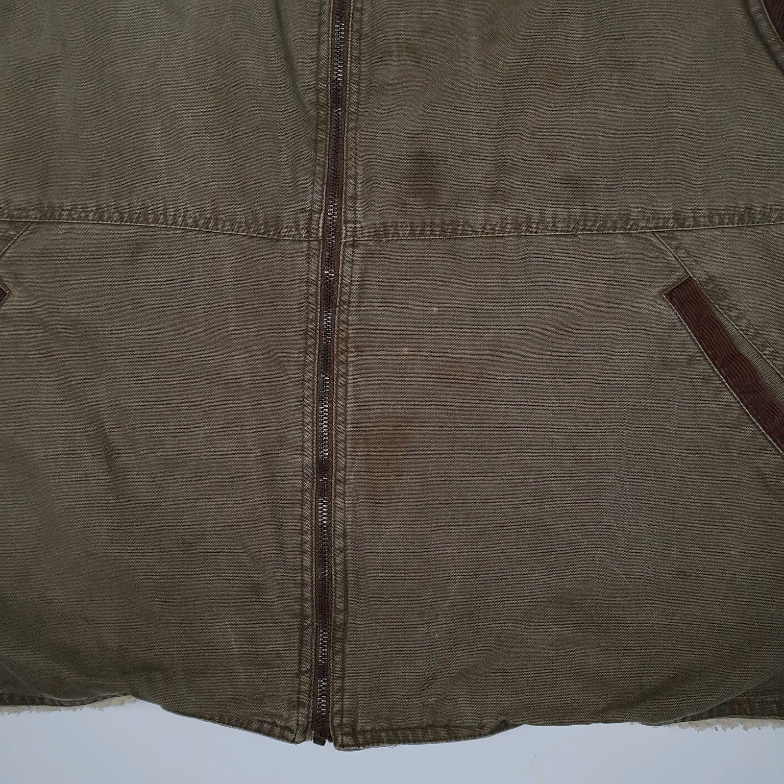 Mens Green Wrangler Hero Workwear  Coat