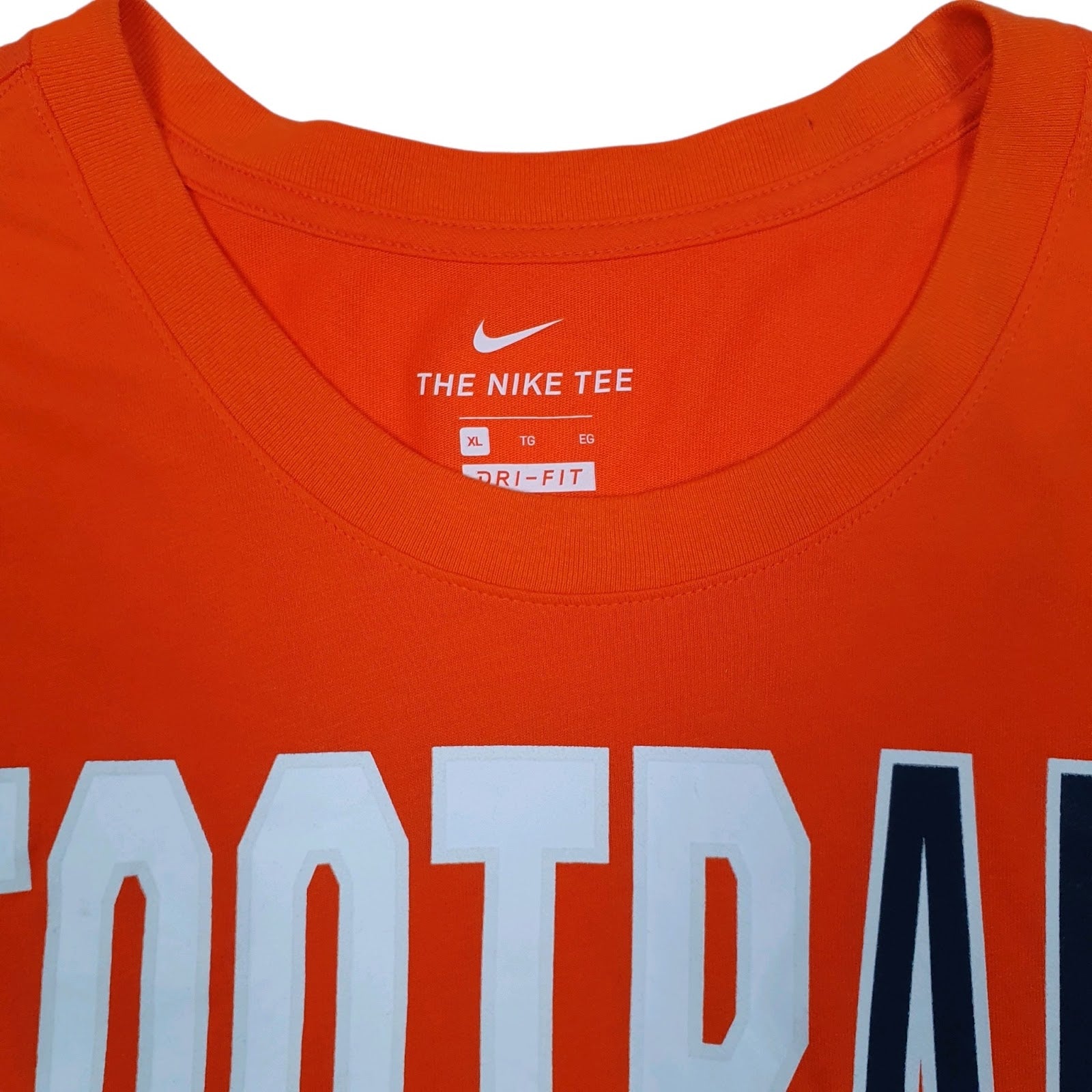 Mens Orange Nike NFL Equipment Denver Broncos  T Shirt