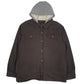 Mens Grey Lee Sherpa Lined  Coat