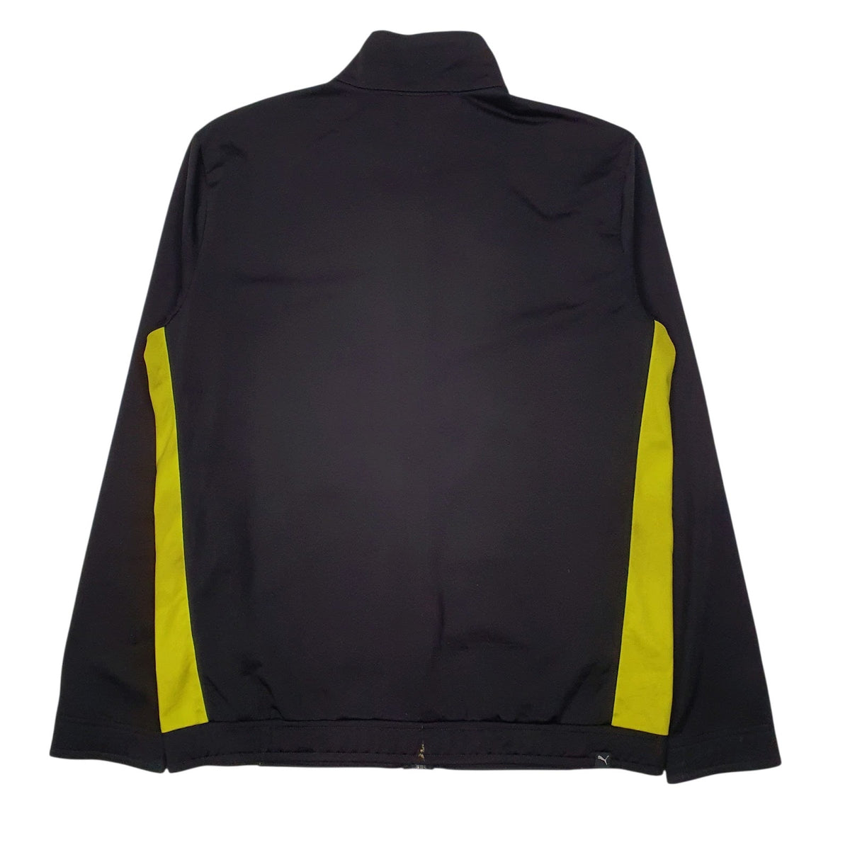 Mens Black Puma Active Wear Full Zip Jumper