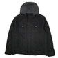 Mens Grey Levis Hoodie  Coat