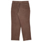 Mens Brown Dockers Pleated  Trousers
