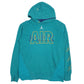 Mens Blue Air Jordan Spellout Hoodie Jumper