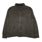 Mens Grey Levis Sherpa Lined Military Bomber  Coat