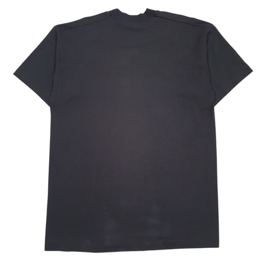 Womens Black Fruit Of The Loom  Hoodie T Shirt