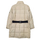 Womens Beige Woolrich Longline  Coat