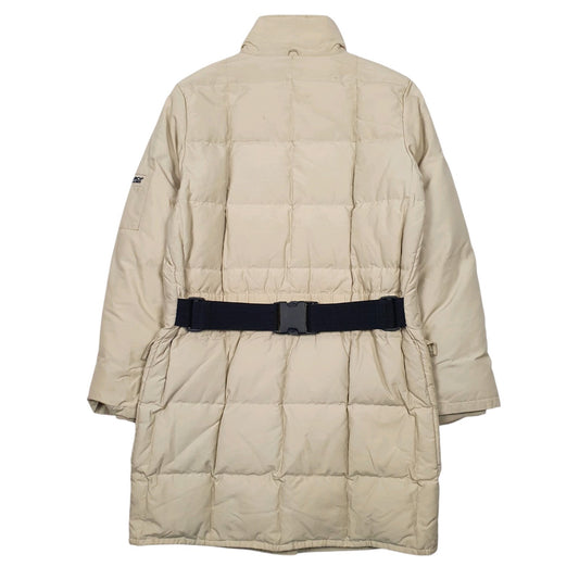 Womens Beige Woolrich Longline  Coat