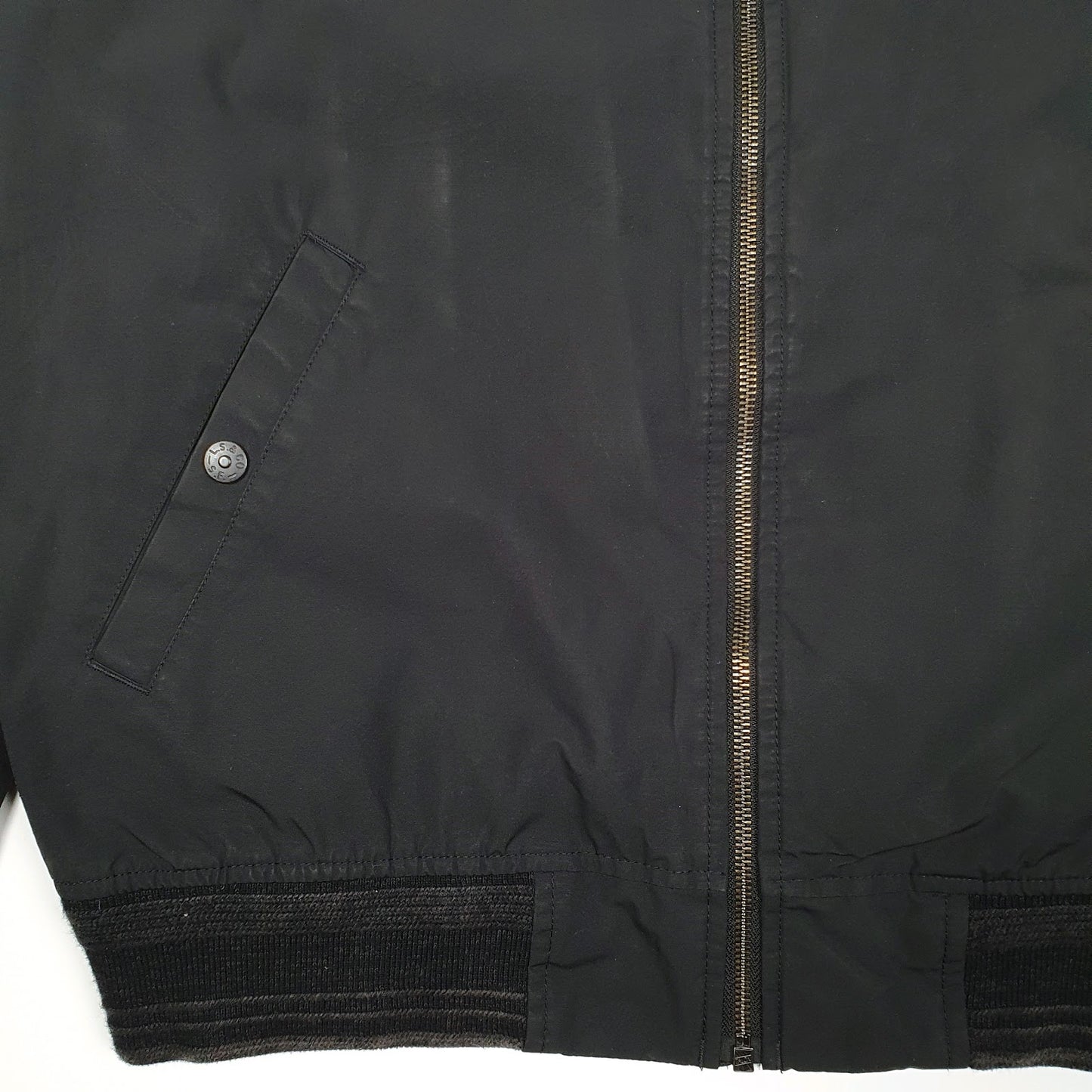 Mens Black Levis Windbreaker  Coat