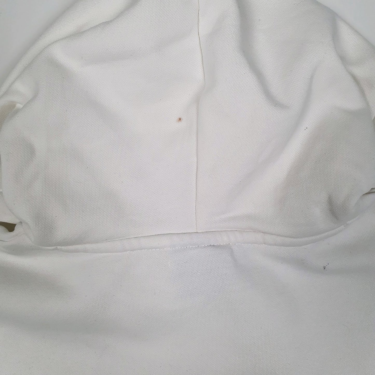 Mens White Puma  Hoodie Jumper
