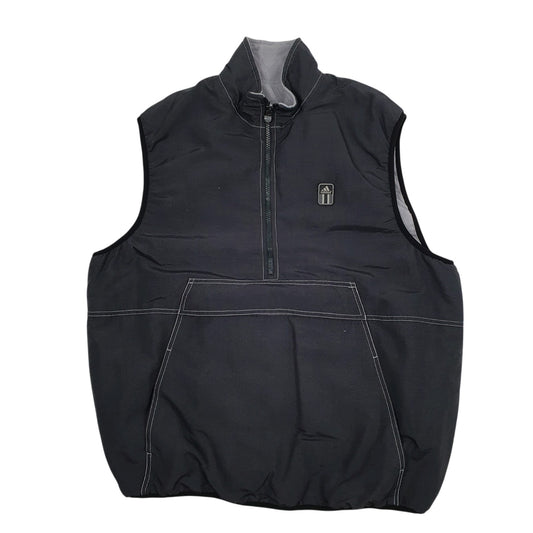 Mens Grey Adidas Reversible Fleece  Coat