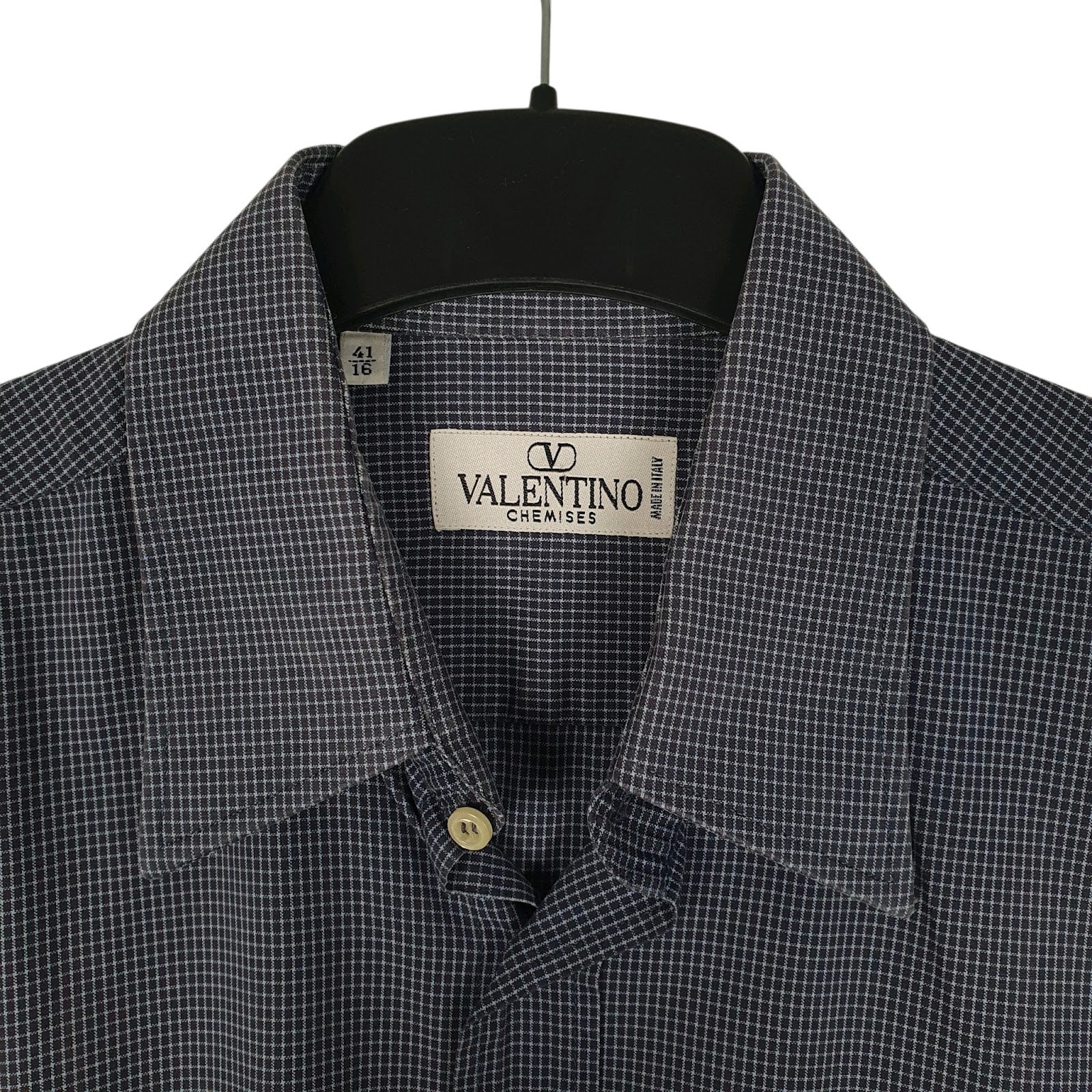 Mens Blue Valentino   Shirt