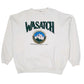 Mens White Premier Sports Wasatch Beer Ale Vintage 90s Crewneck Jumper