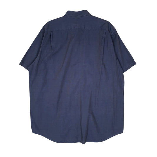 Mens Navy Lacoste   Shirt