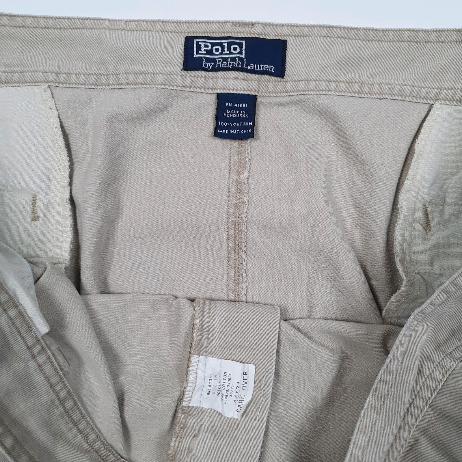 Mens Beige Polo Ralph Lauren Tarpdon  Trousers