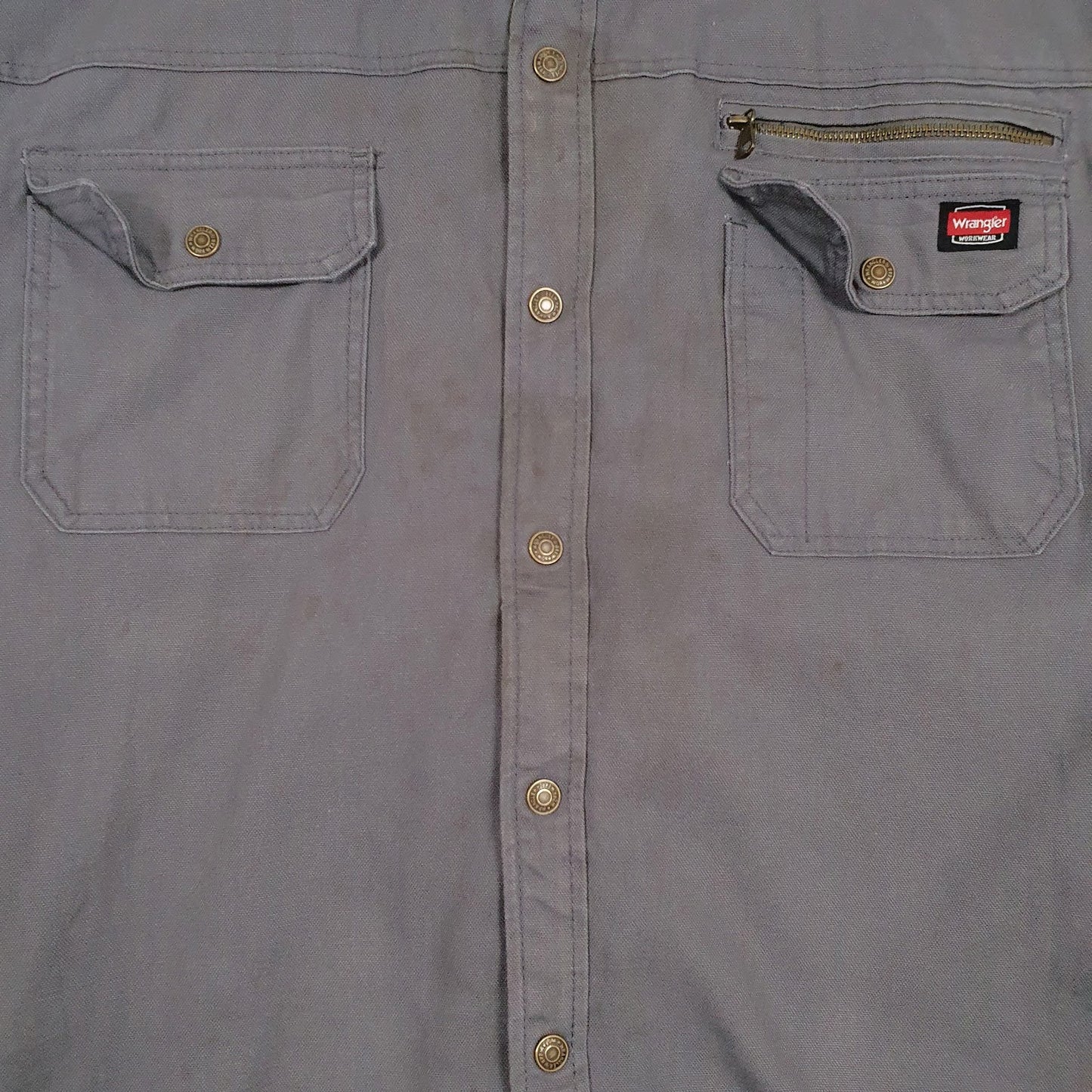Mens Grey Wrangler   Coat