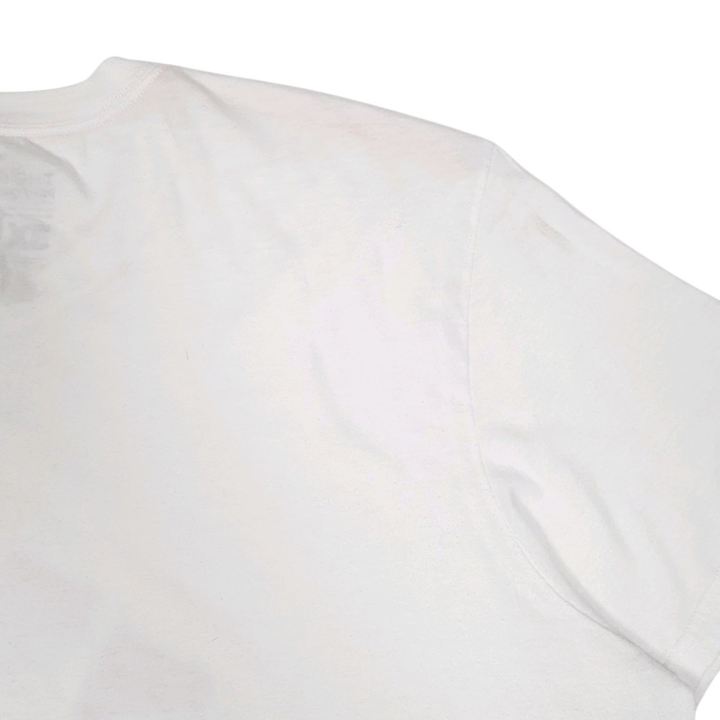 Womens White Adidas Spellout Climalite  T Shirt