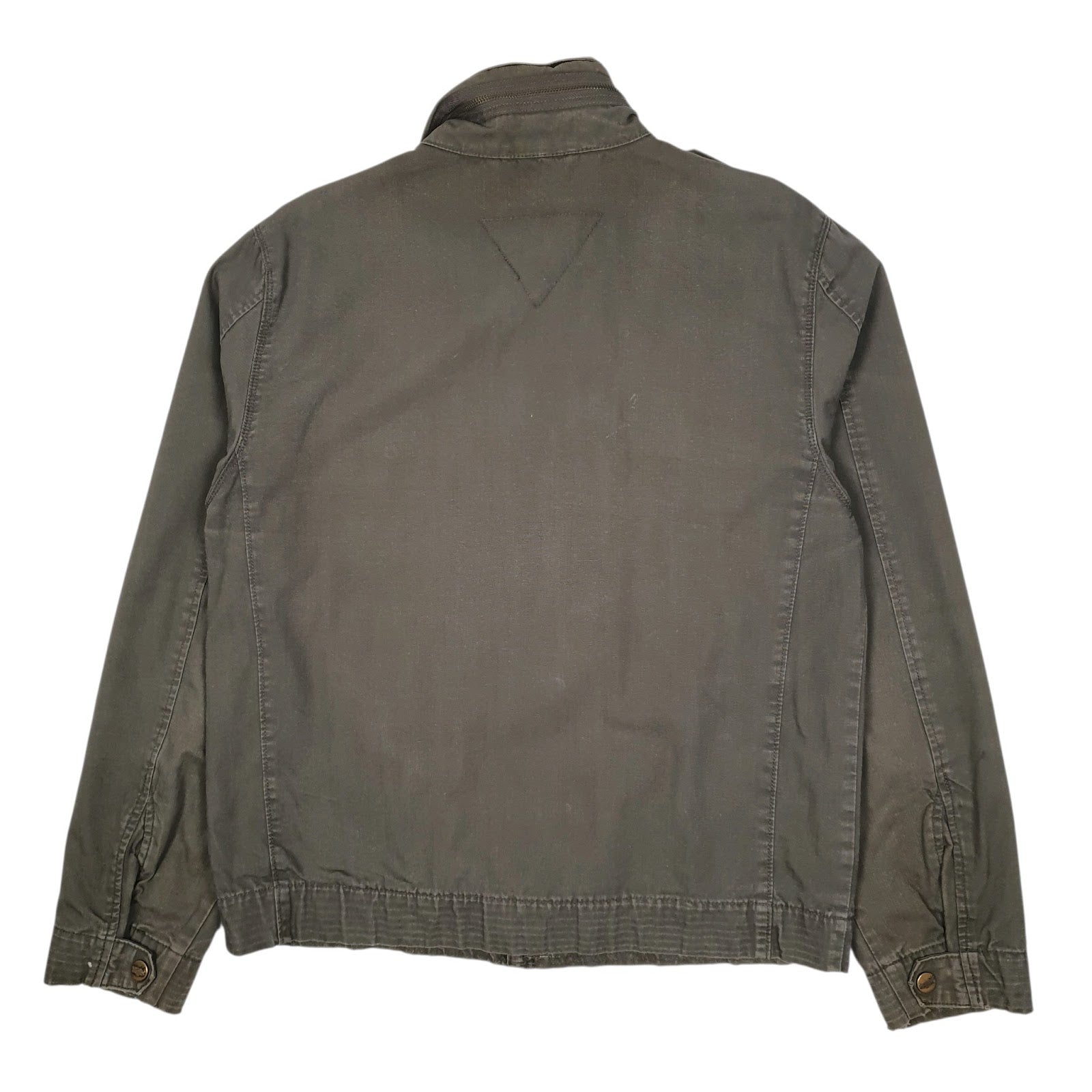 Mens Green Levis Military Windbreaker Harrington  Coat