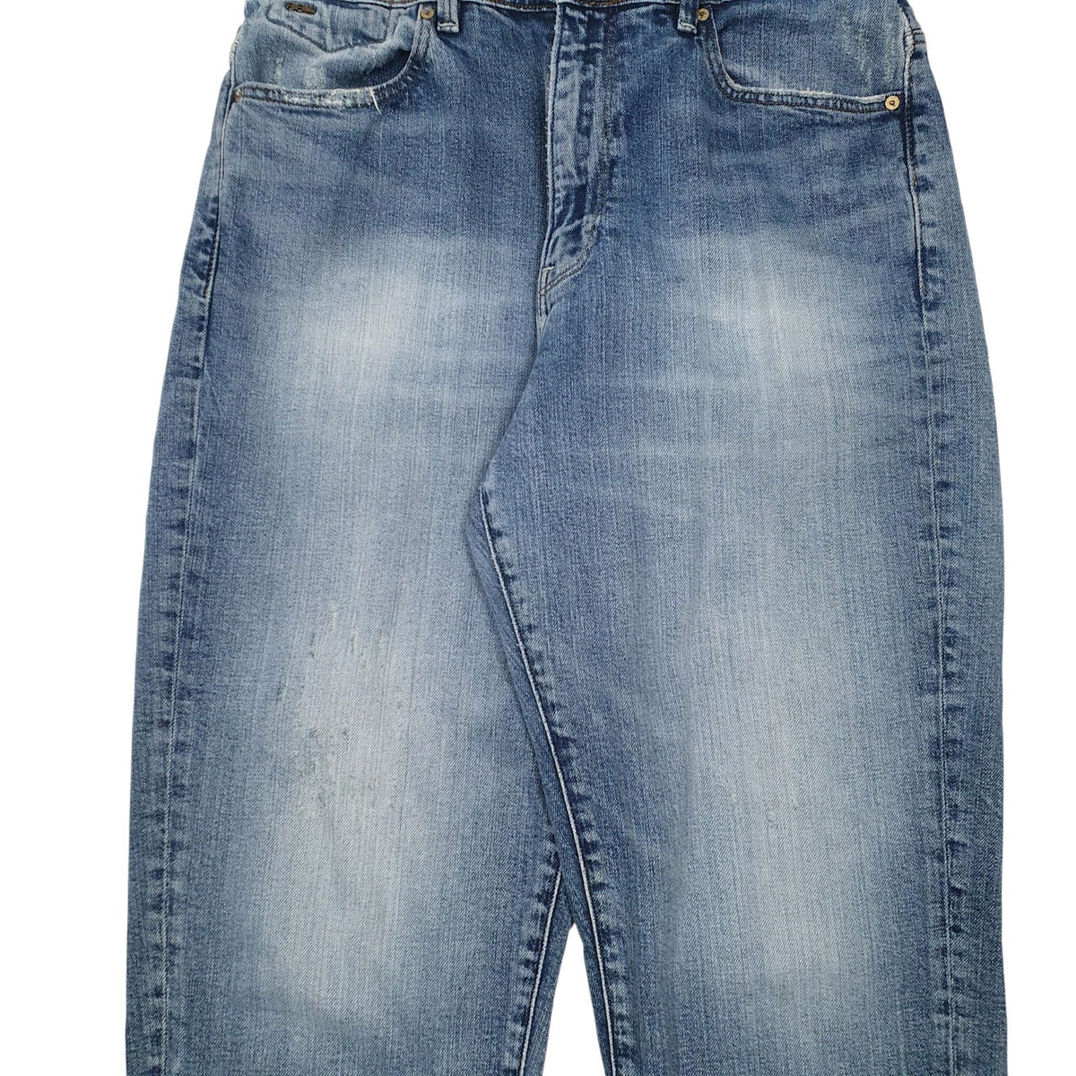 Womens Blue G-Star Distressed  Jeans