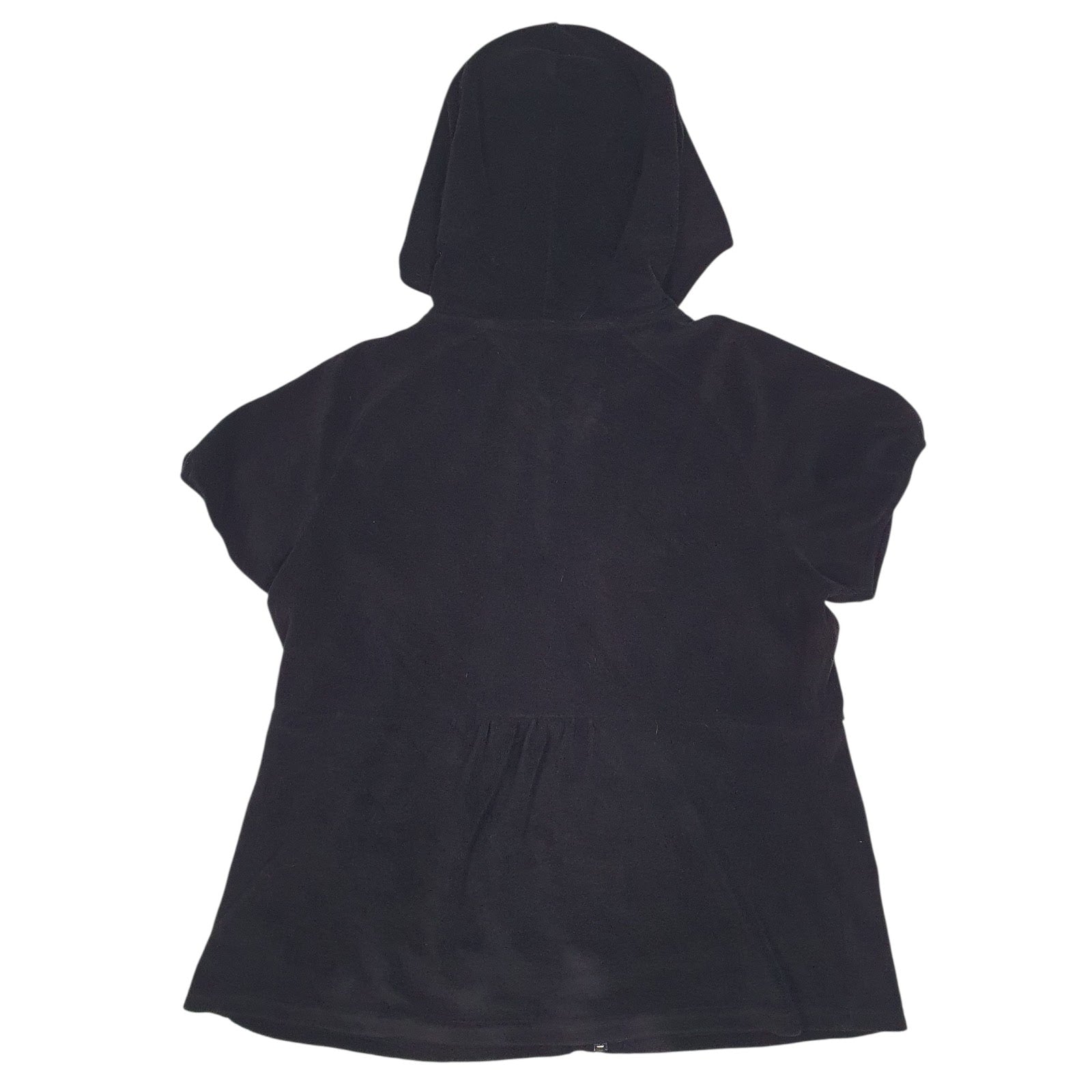 Womens Black Tommy Hilfiger Sleeveless Full Zip Jumper