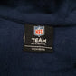 Womens Navy NFL  Quarter Zip Jumper
