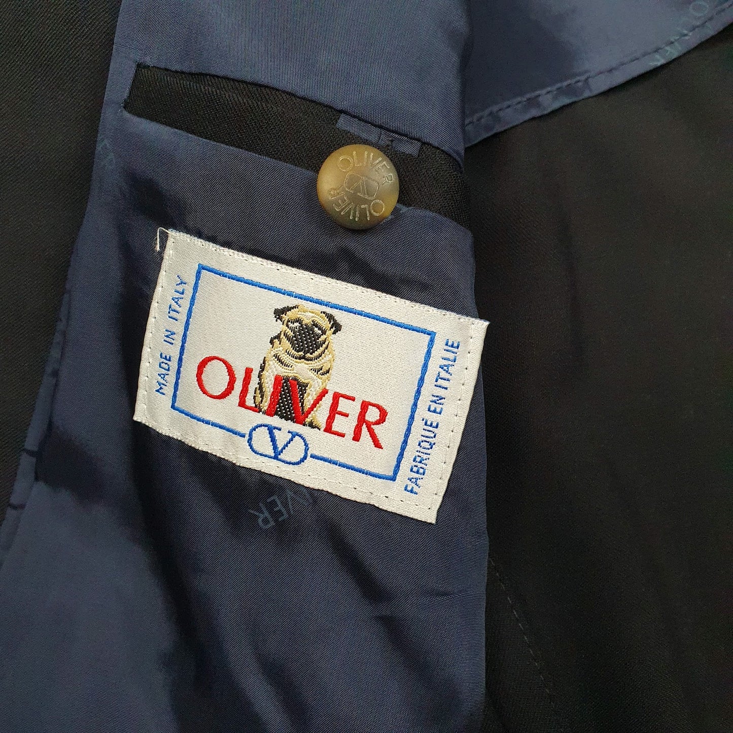 Mens Black Valentino Oliver  Coat