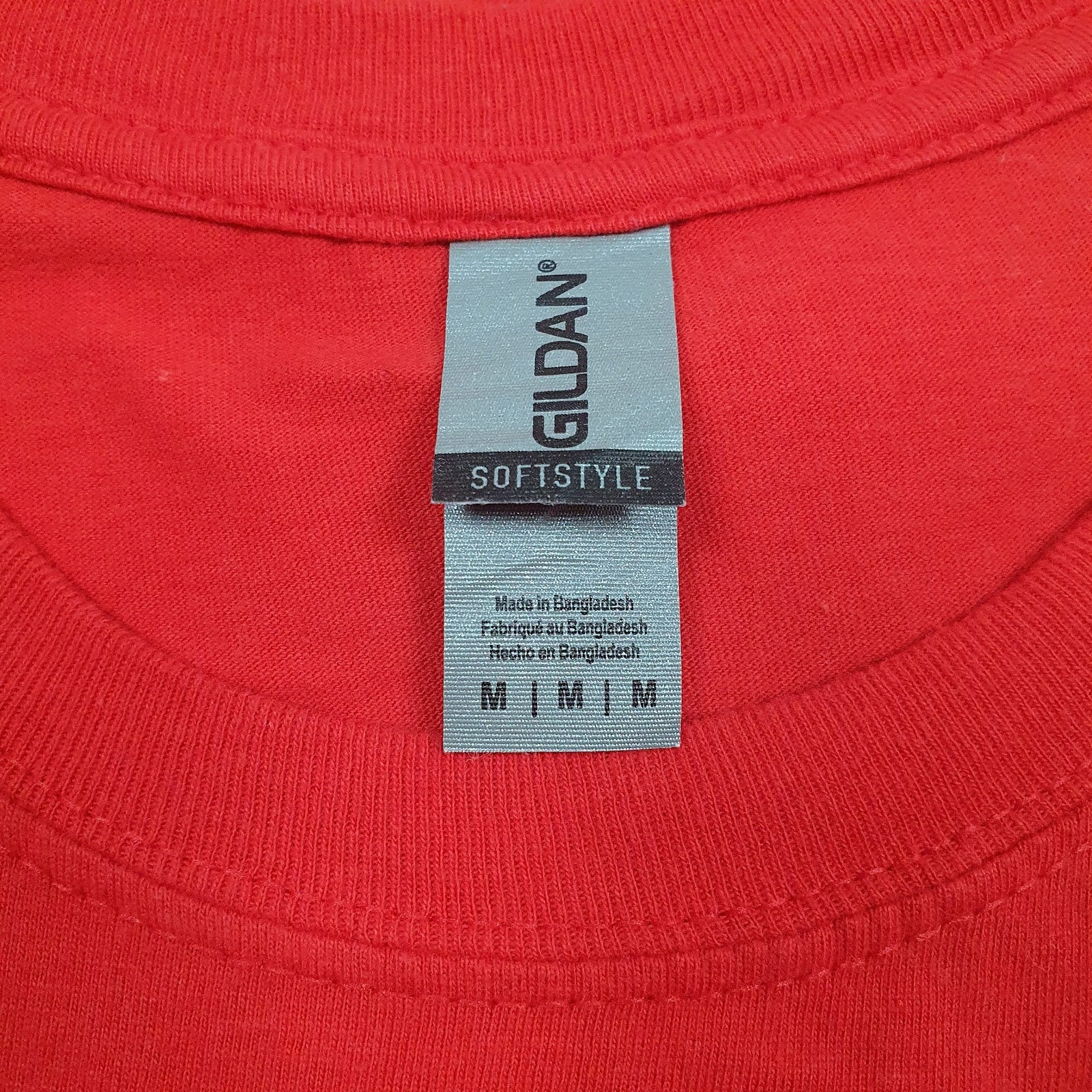 Mens Red Gildan East High  T Shirt