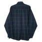 Mens Navy L.L.Bean Flannel  Shirt