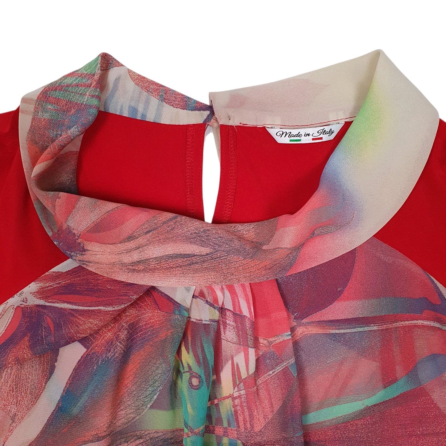 Womens Red Unbranded Chiffon  Dress