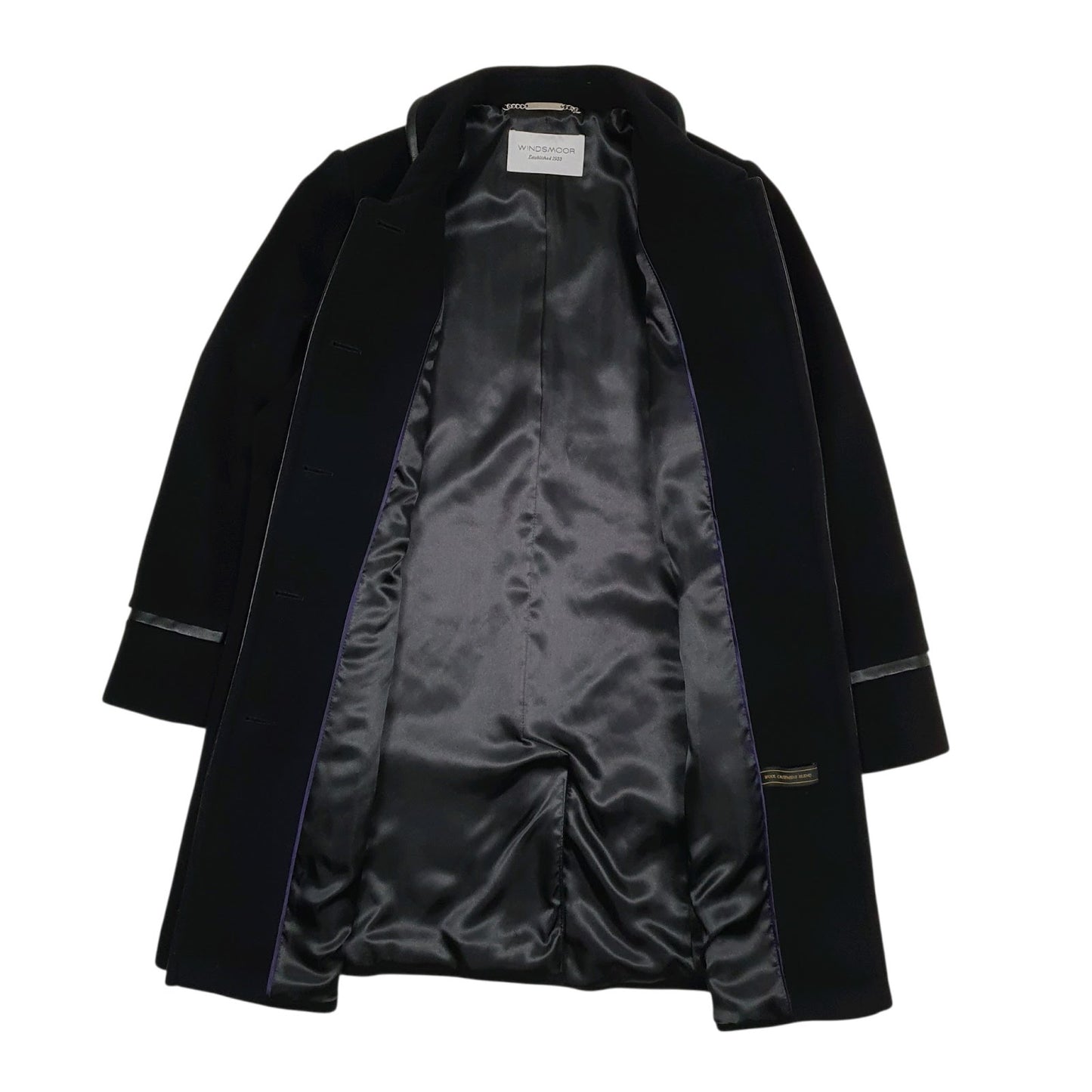 Womens Black Windsmoor Formal Funeral  Coat