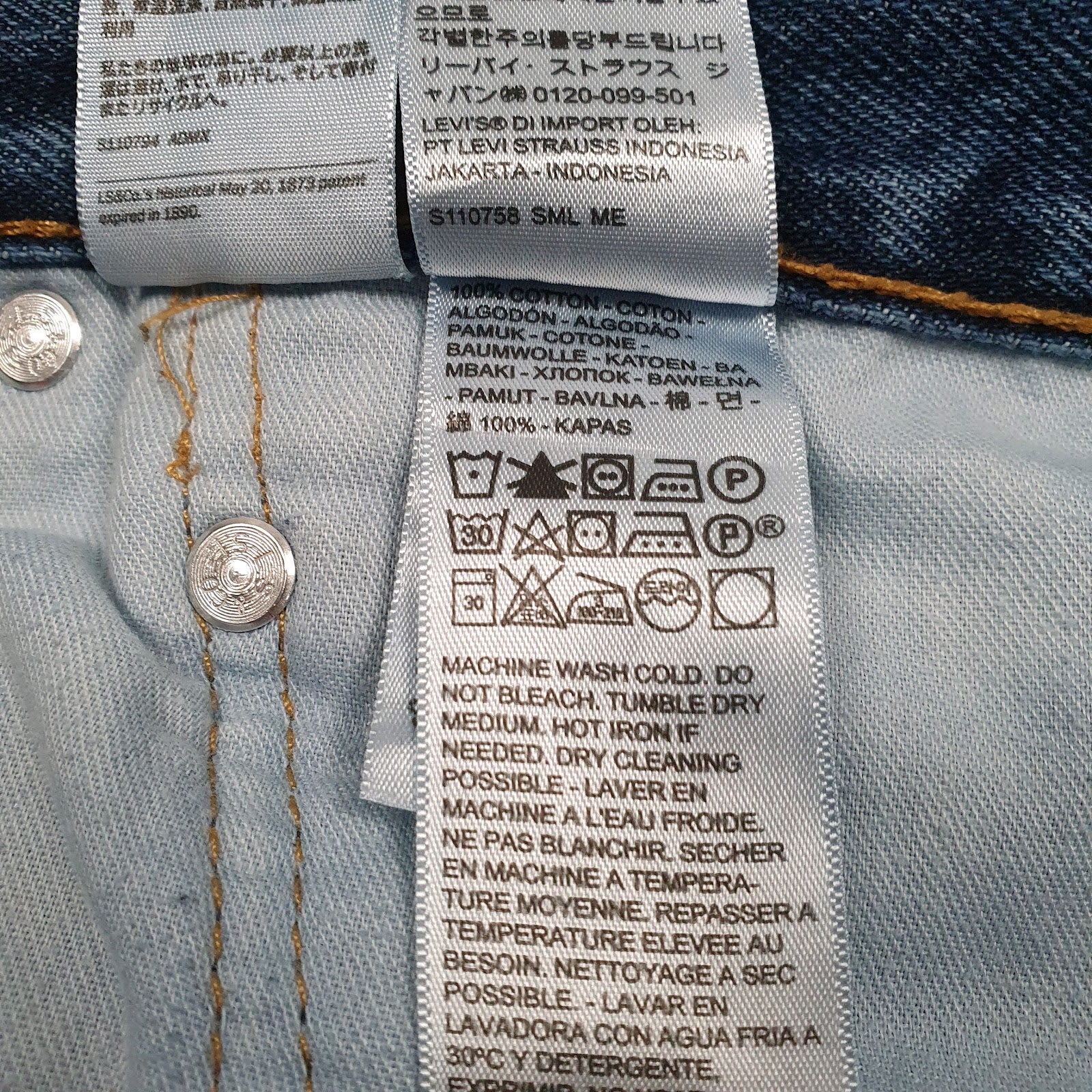 Mens Blue Levis   Jeans
