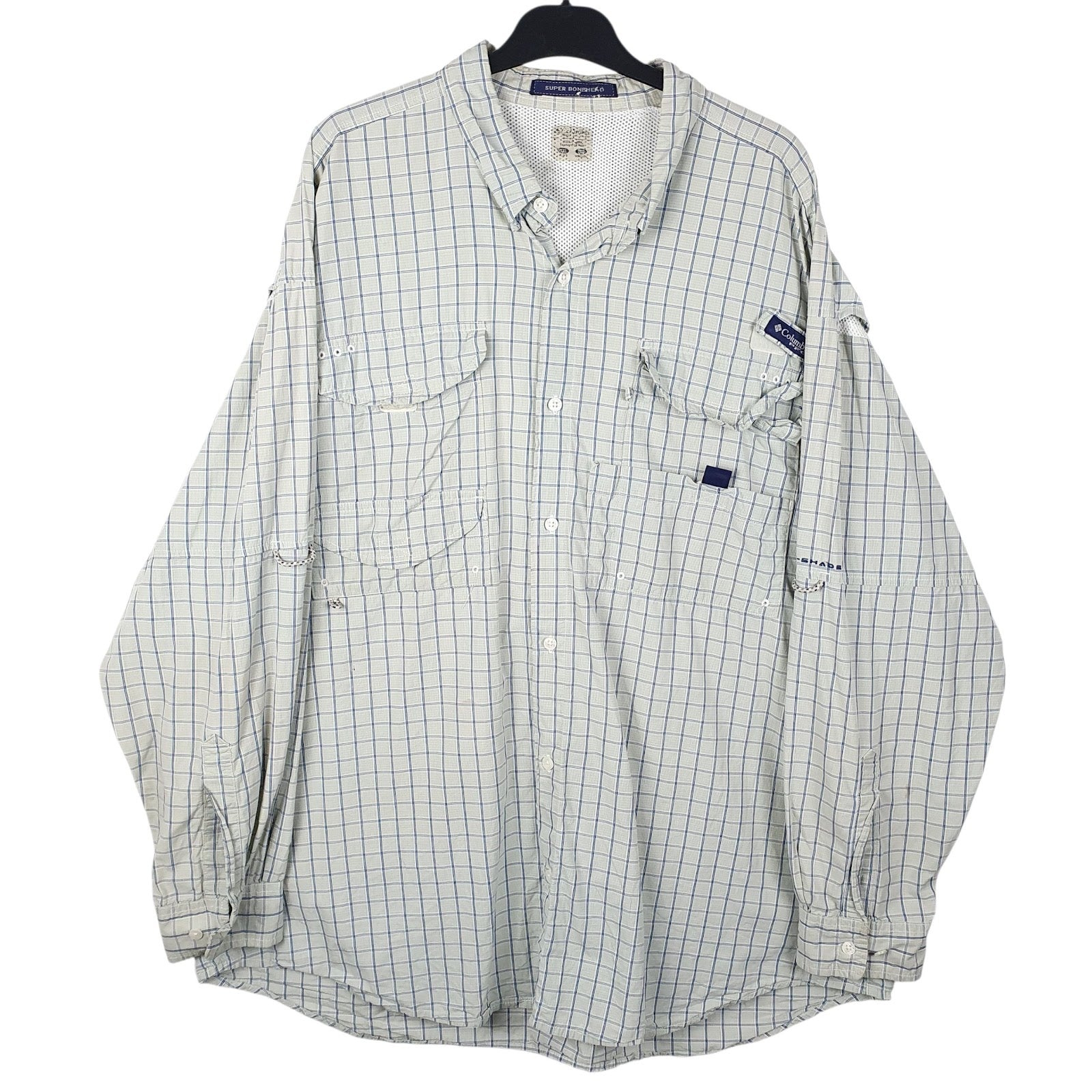 Mens Green Columbia Sportswear Company PFG Long Sleeve Shirt