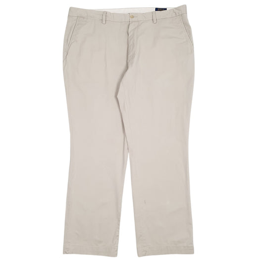Mens Cream Polo Ralph Lauren  Chino Trousers