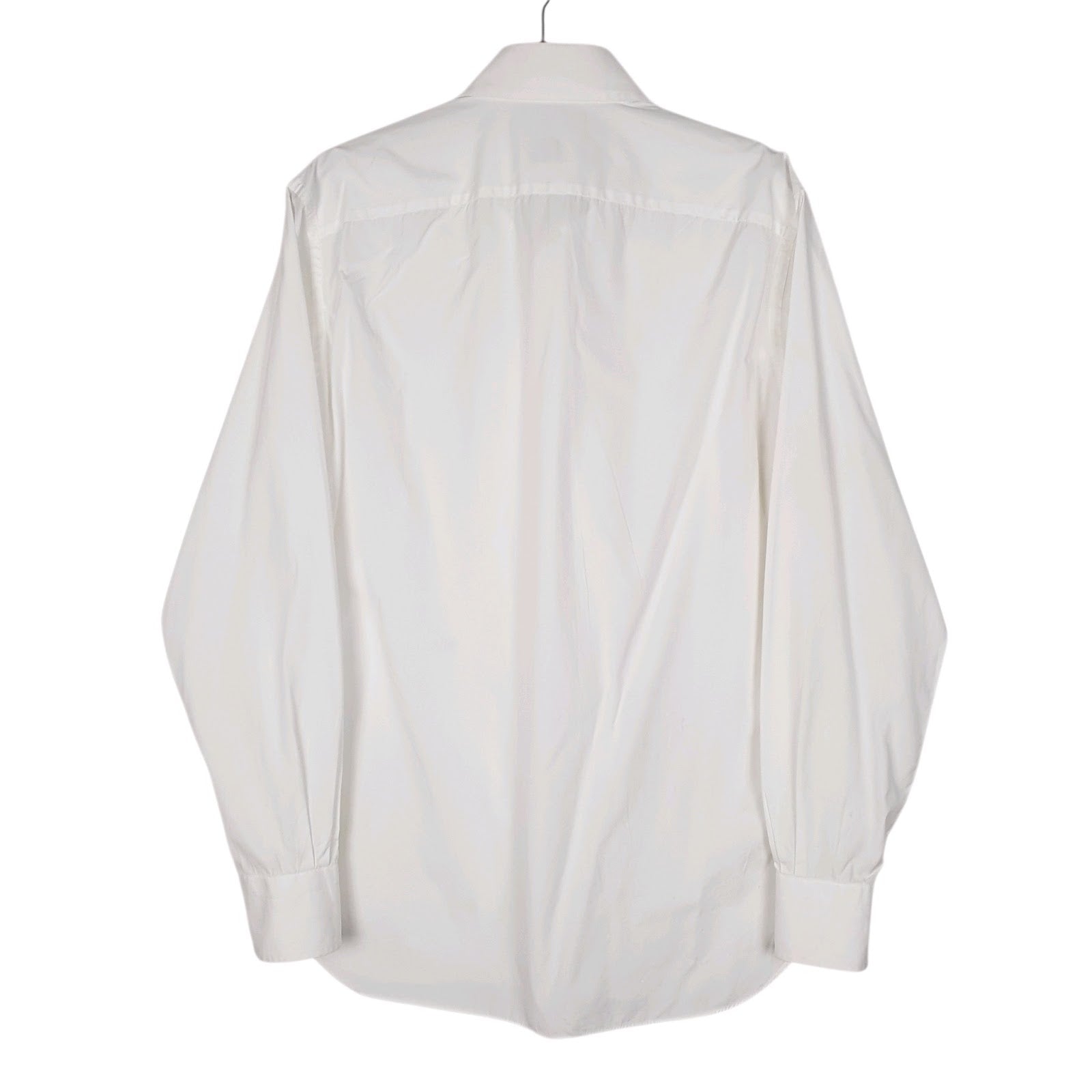 Mens White Ermenegildo Zegna   Shirt